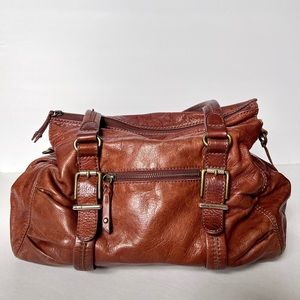 The Sak brown leather tote